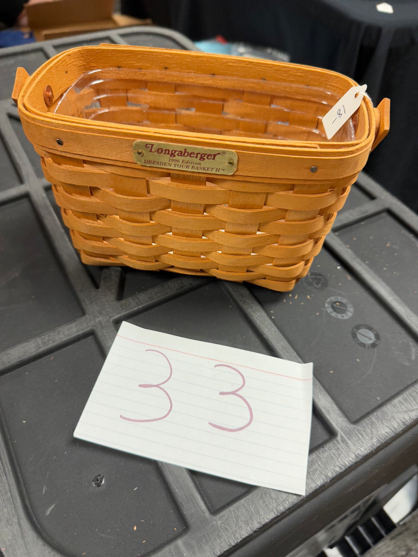 Longaberger 96 Dresden tour basket