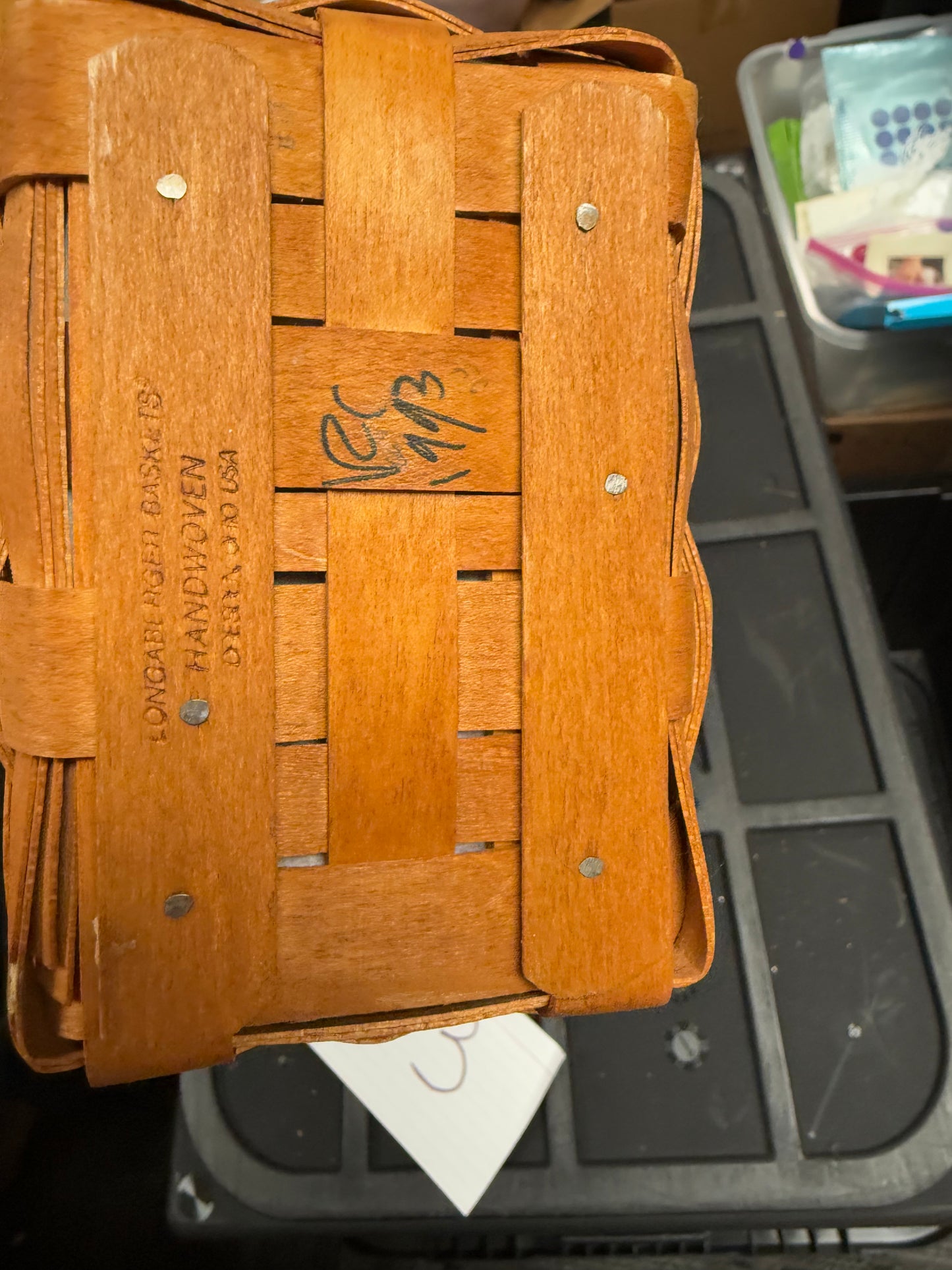 Longaberger autumn harvest with liner and protector