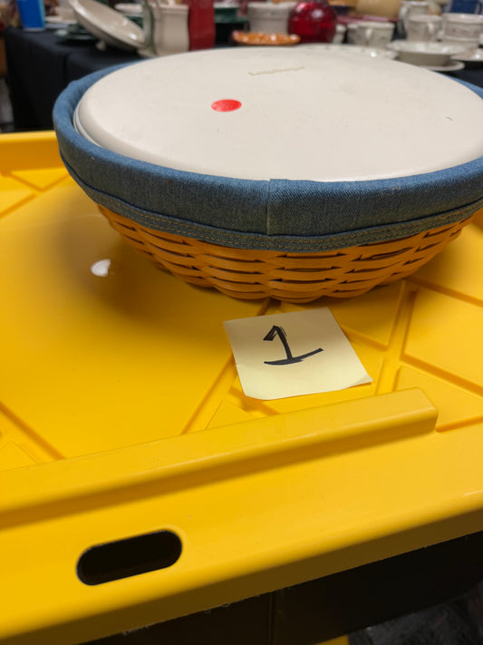 Longaberger server round