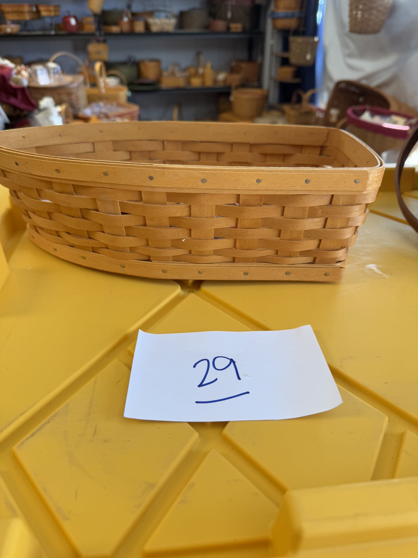 Longaberger row your boat