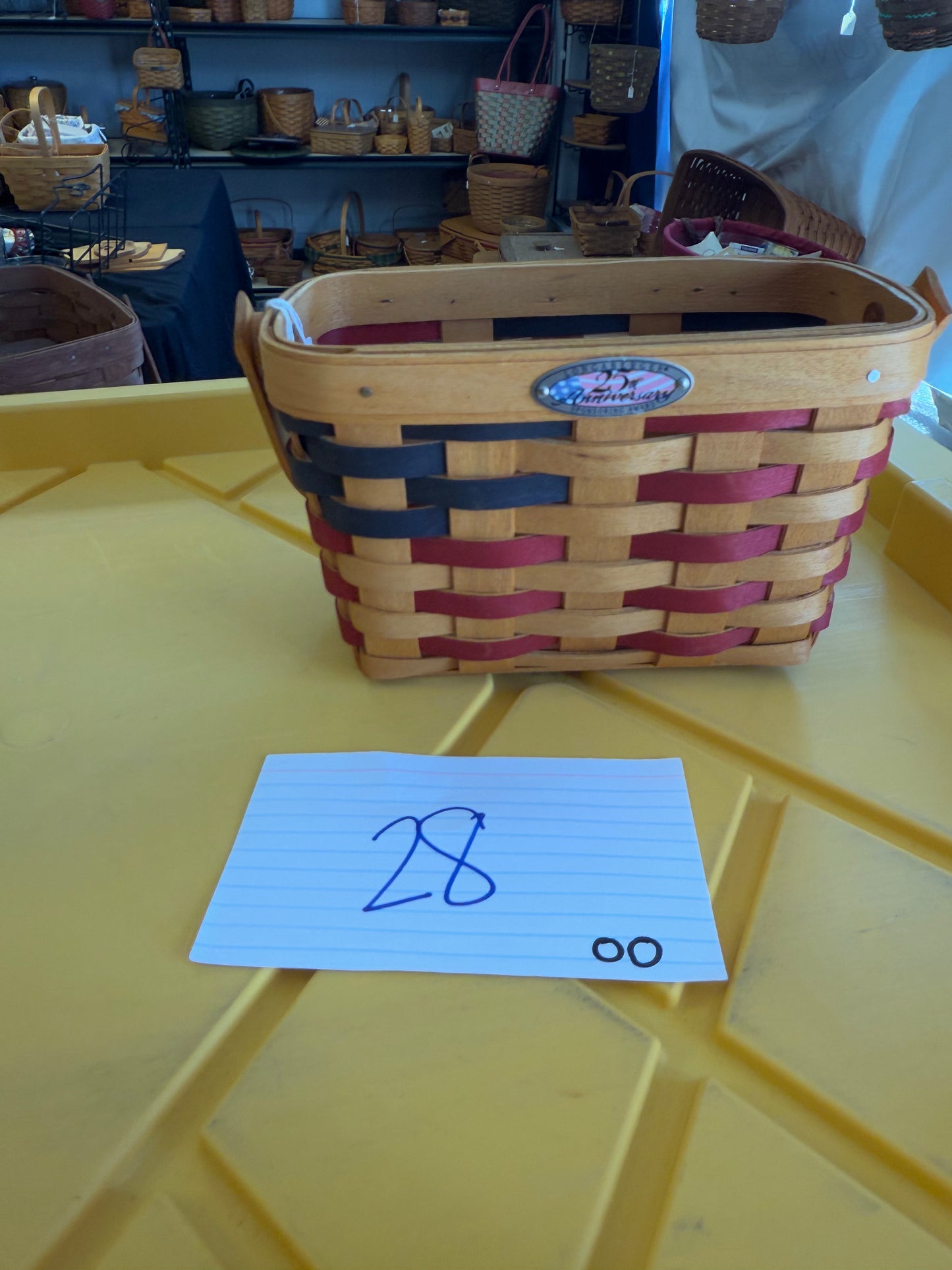 Longaberger 25th anniversary sponsoring award