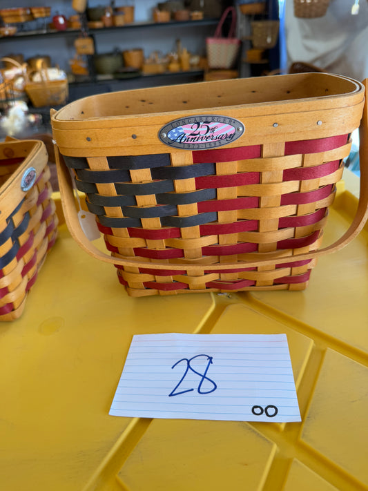 Longaberger 25th anniversary (1973-1998)