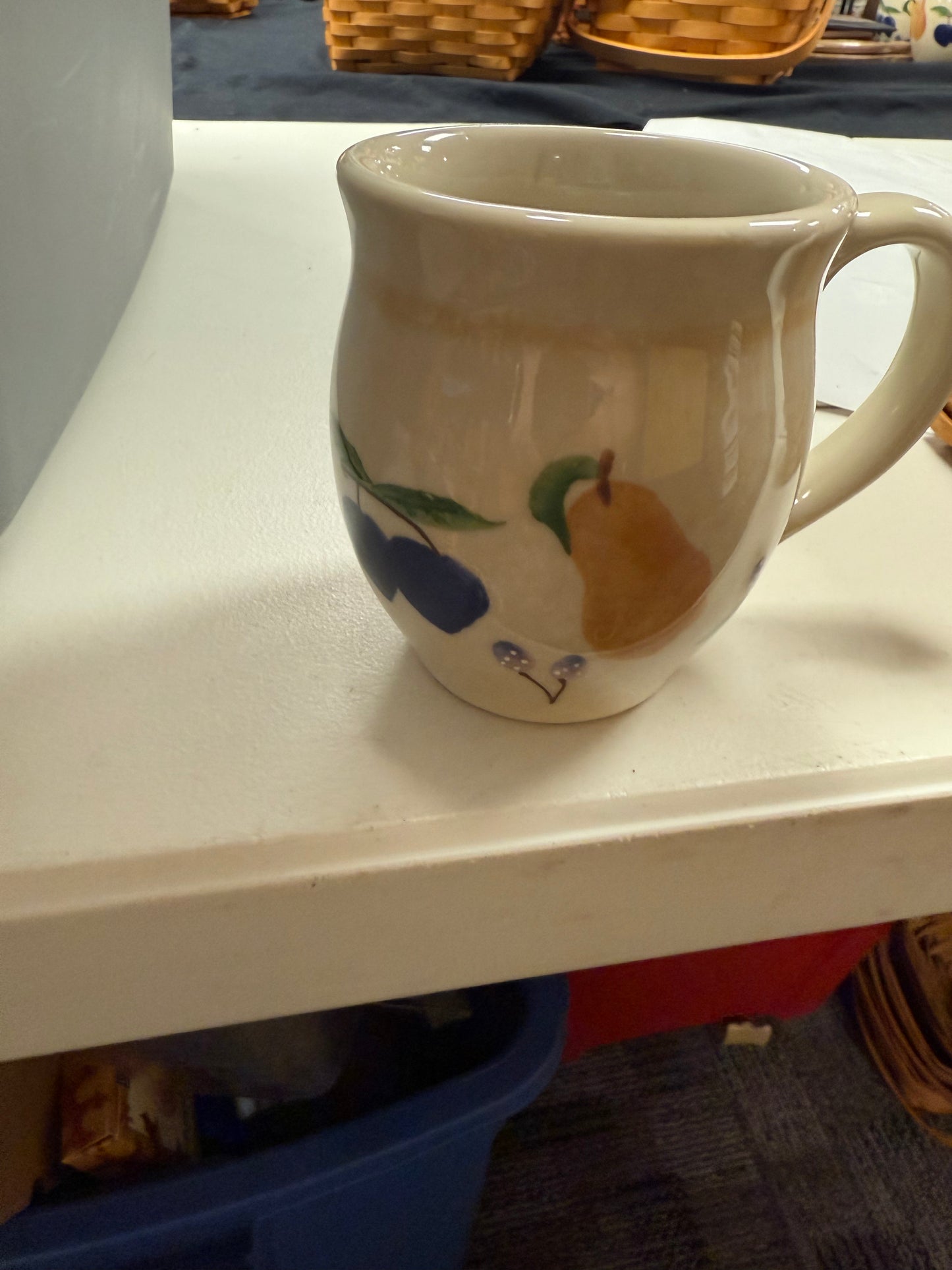 Longaberger fruit medley mug