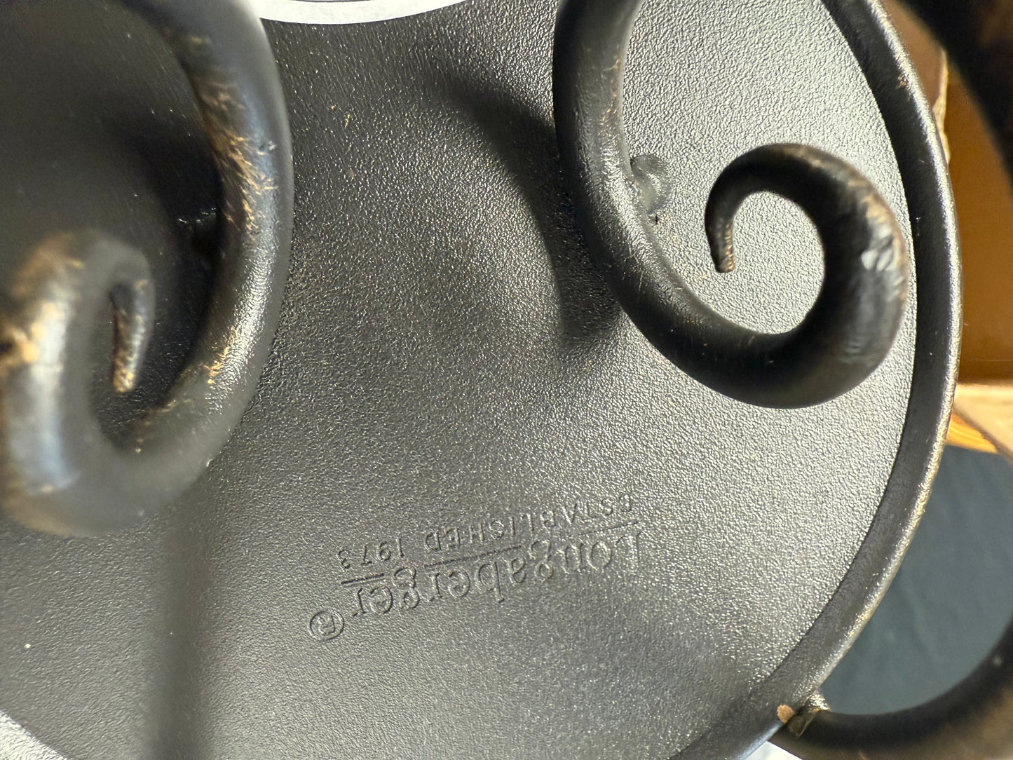 Longaberger bronze leaf wall sconce