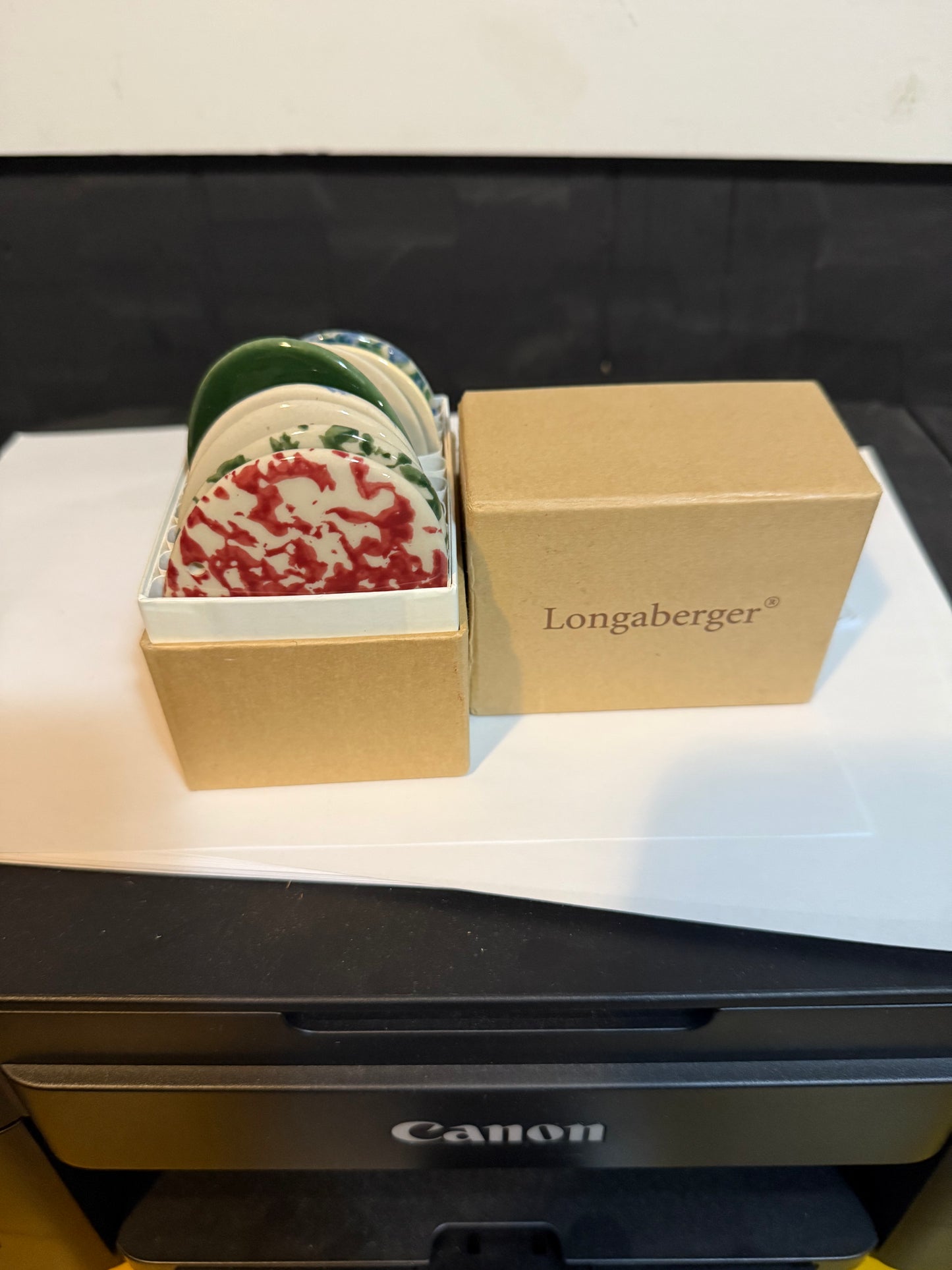 Longaberger pottery chips