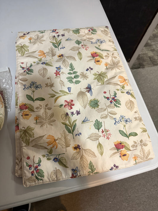 Longaberger botanical fields placemat