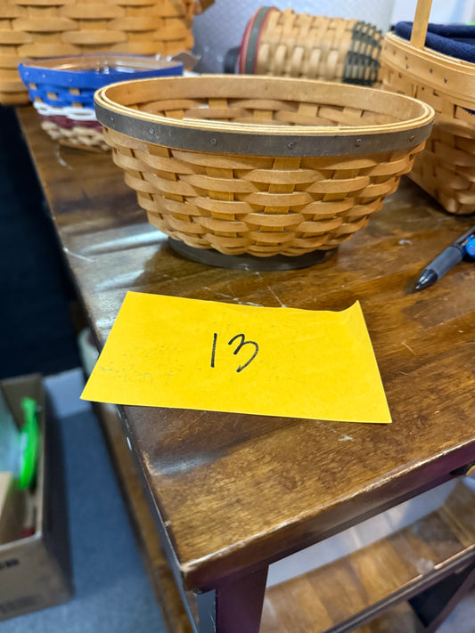 Longaberger small oval bowl