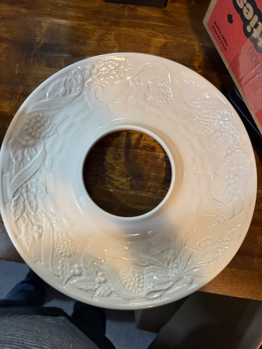 Longaberger ivory wreath