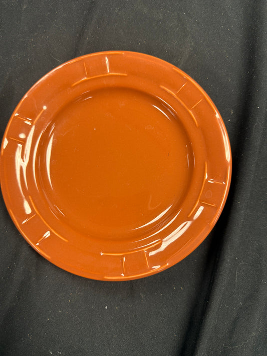 Longaberger bread and butter plates in spice