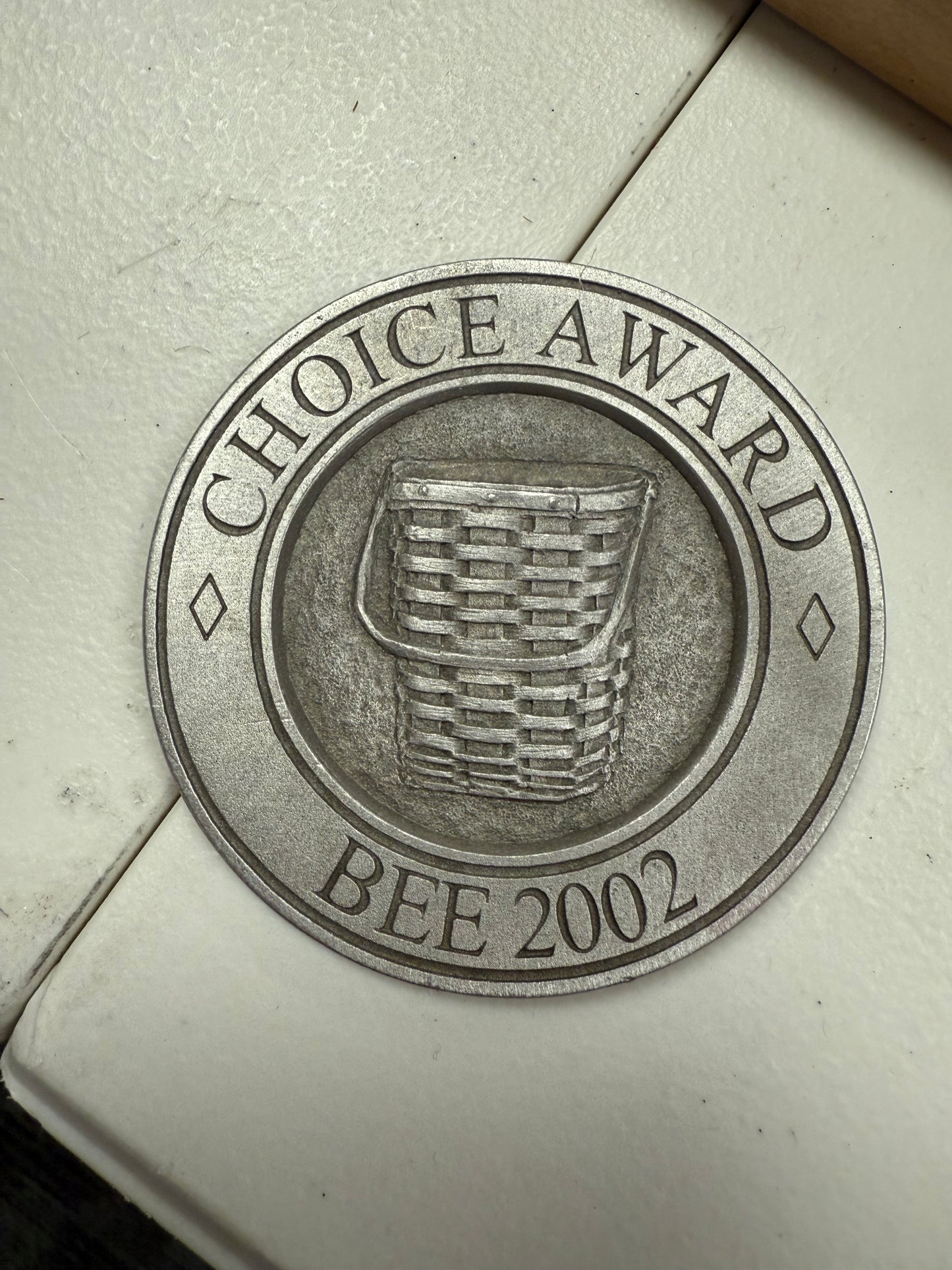 Longaberger 2002 bee choice award