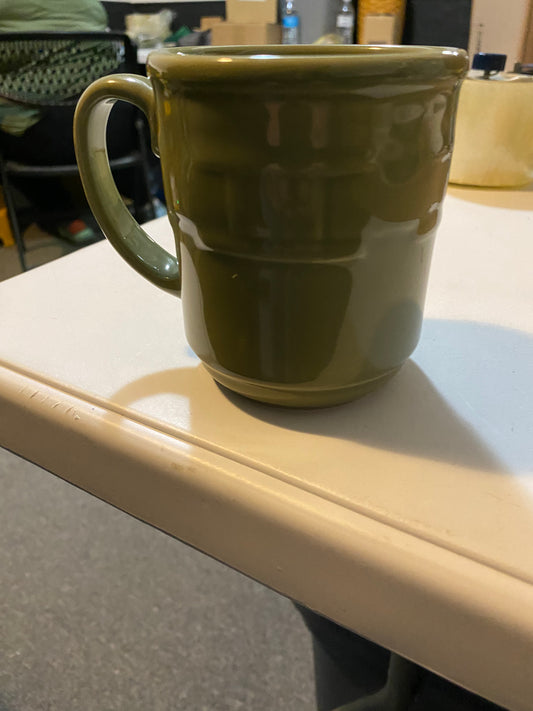 Longaberger coffee mug in Sage