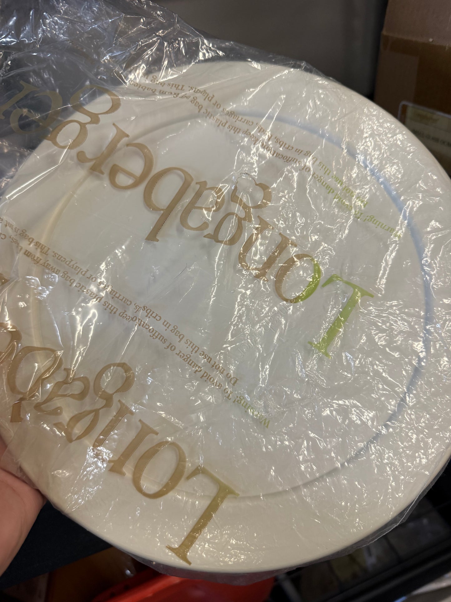 Longaberger protector lid 11” roundkeep