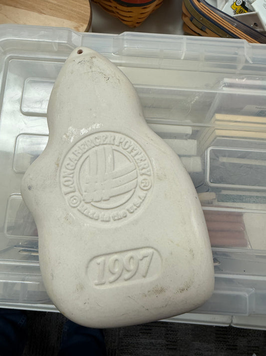 Longaberger snowman mold