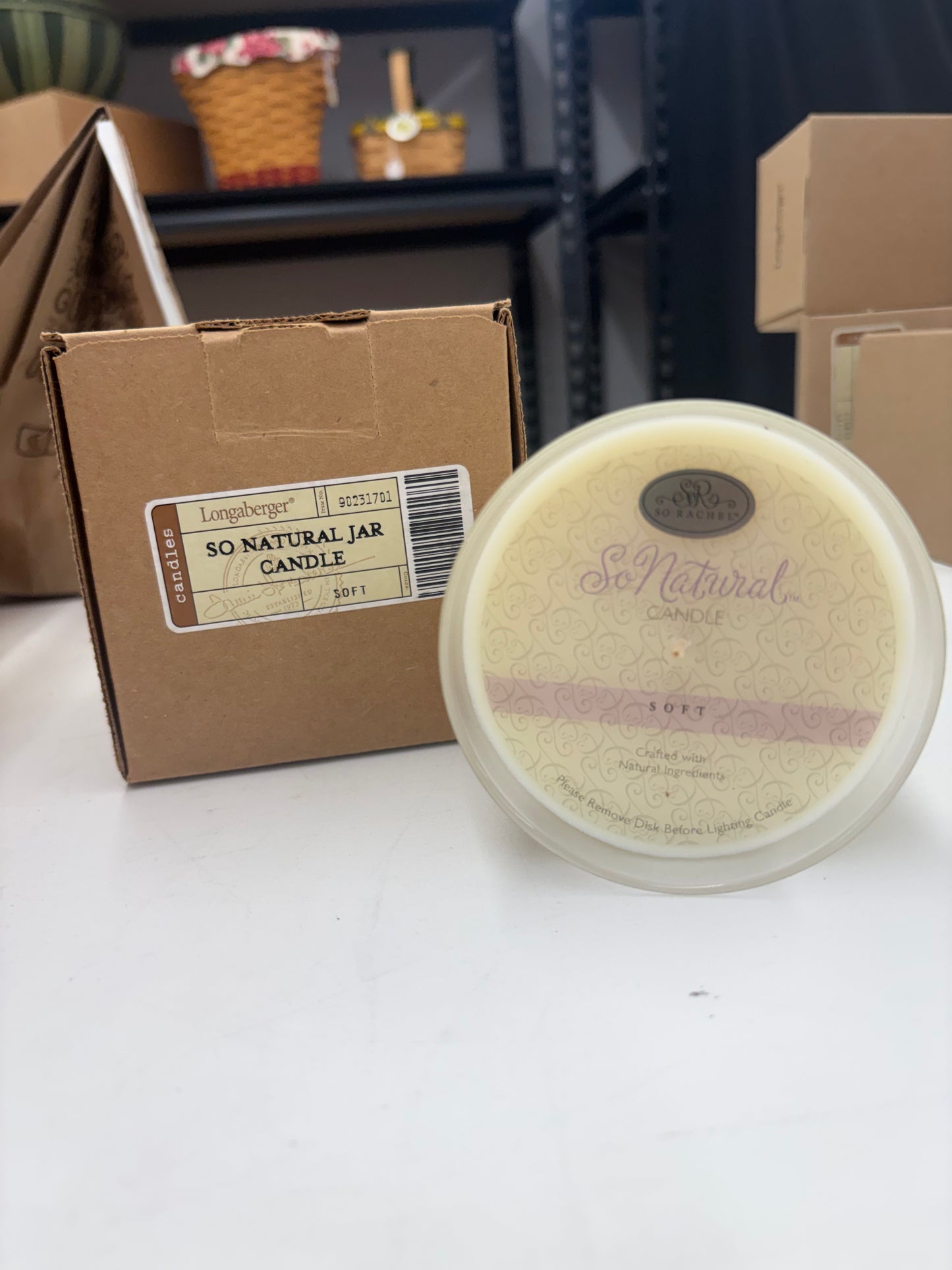 So Natural Jar Candle In Soft