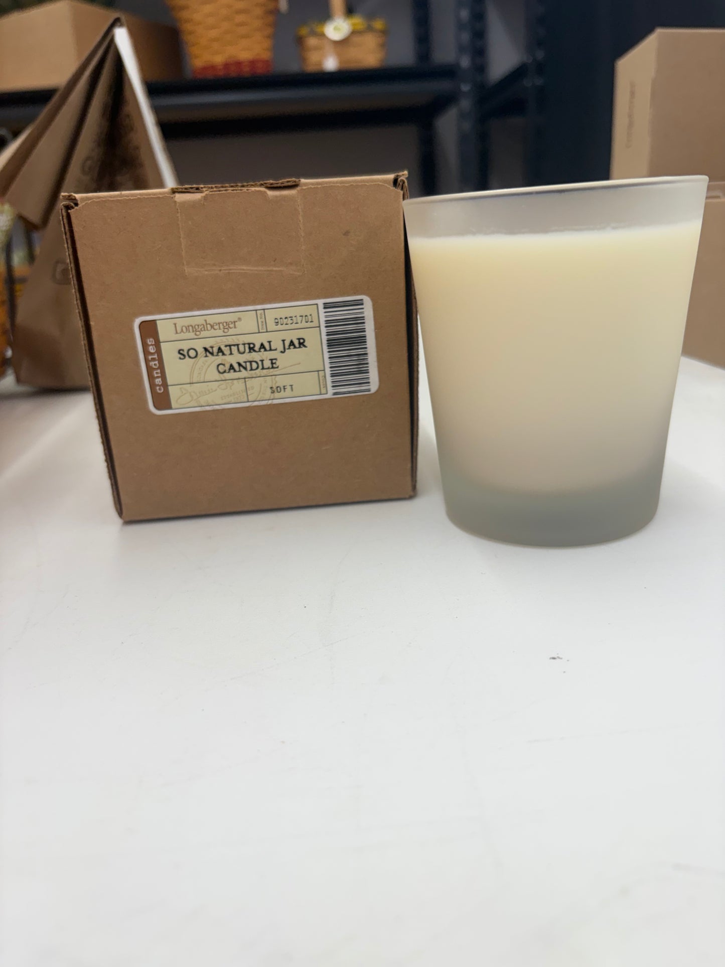 So Natural Jar Candle In Soft