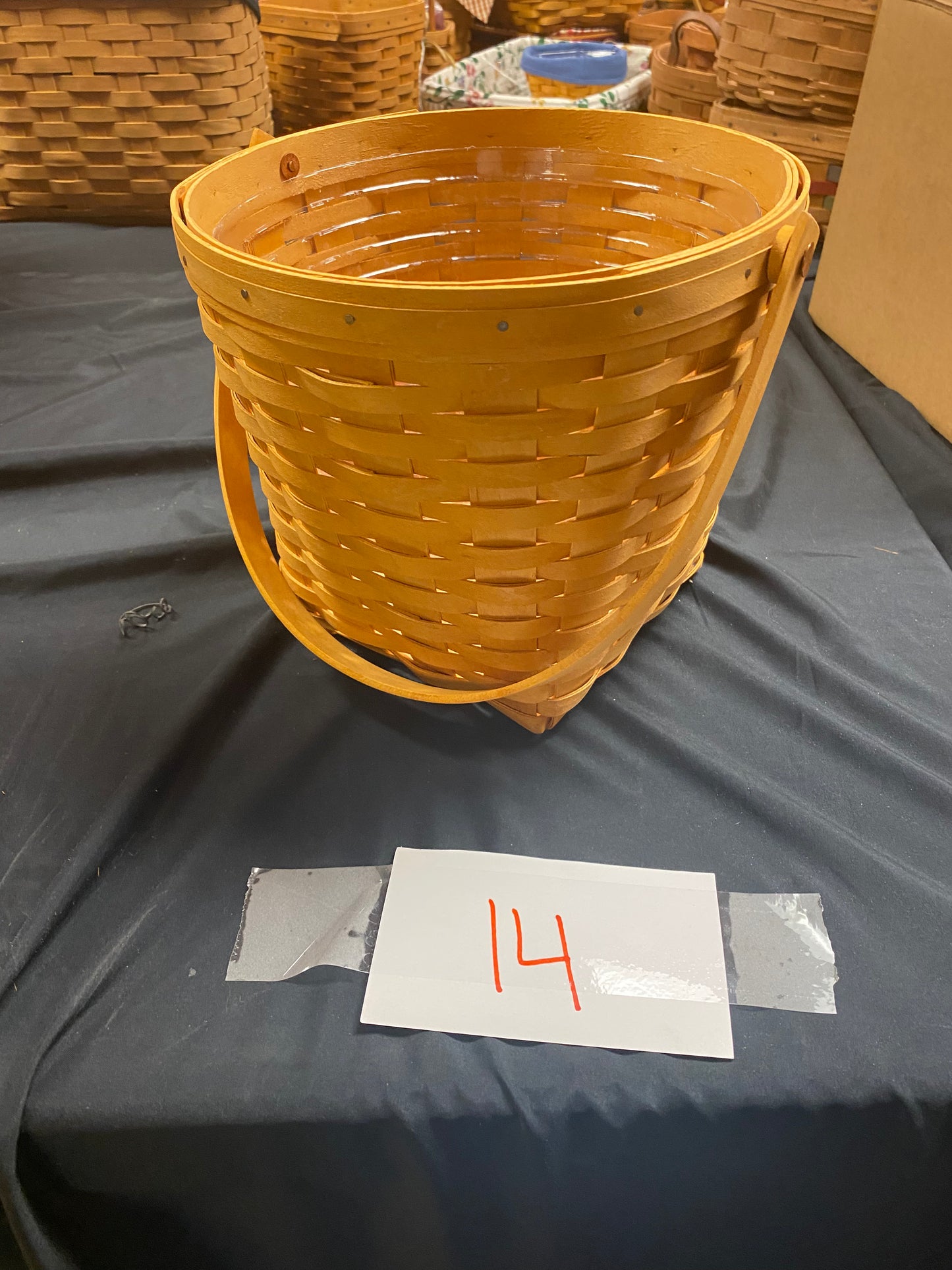 Longaberger measuring basket with protector