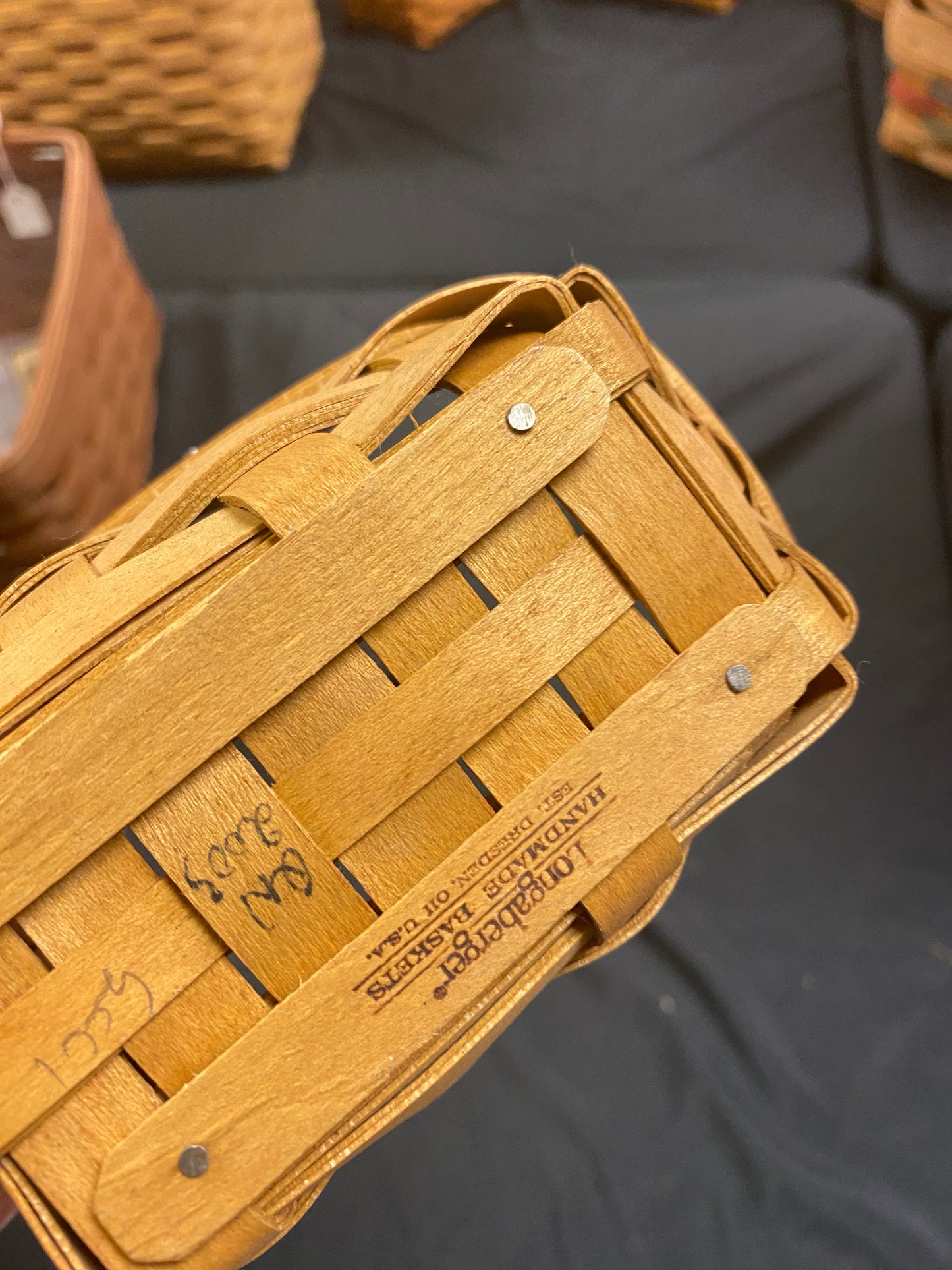 Longaberger cilantro basket