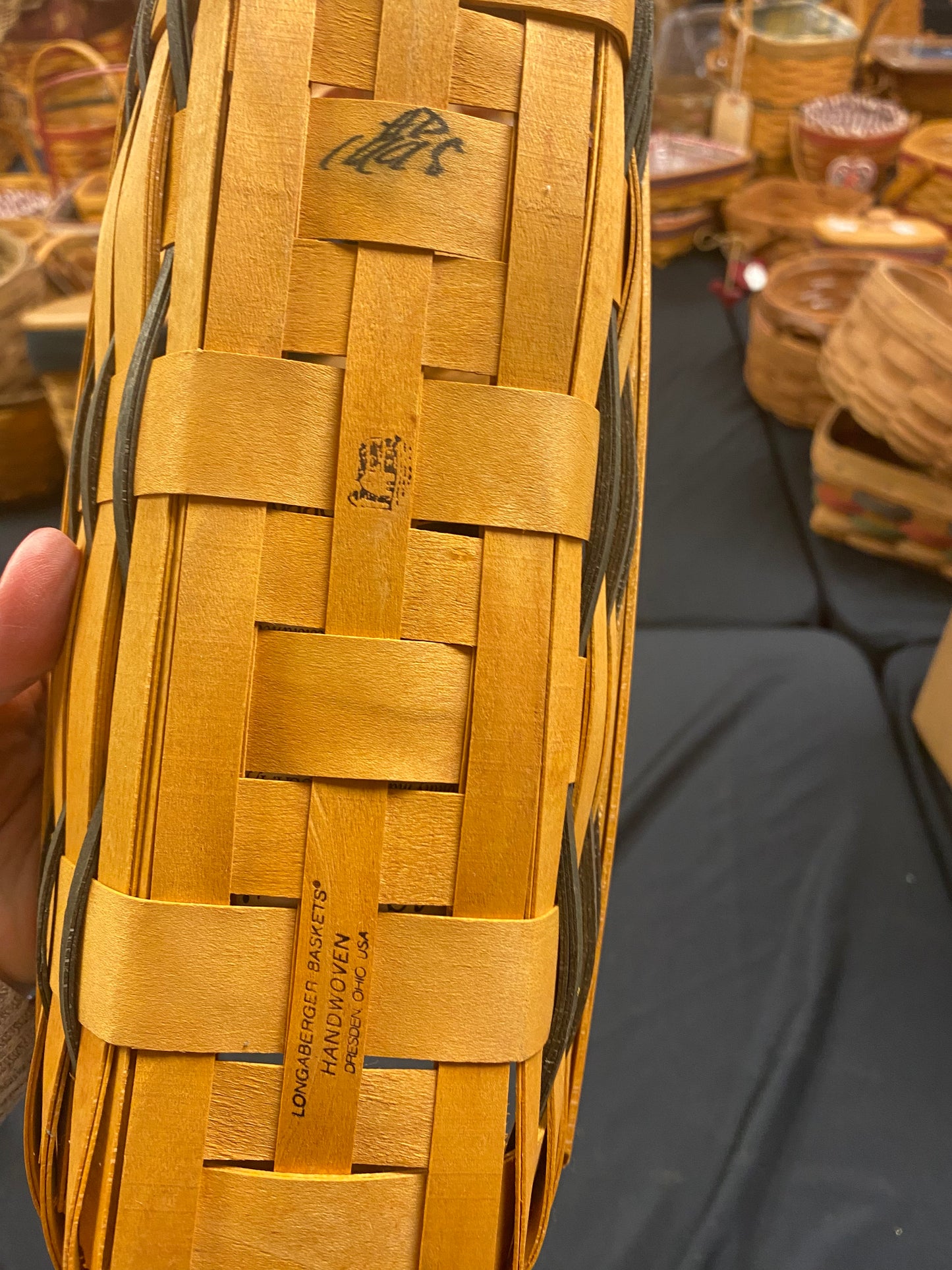 Longaberger cracker basket