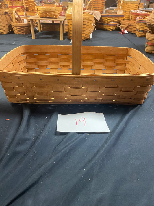 Longaberger medium gathering basket