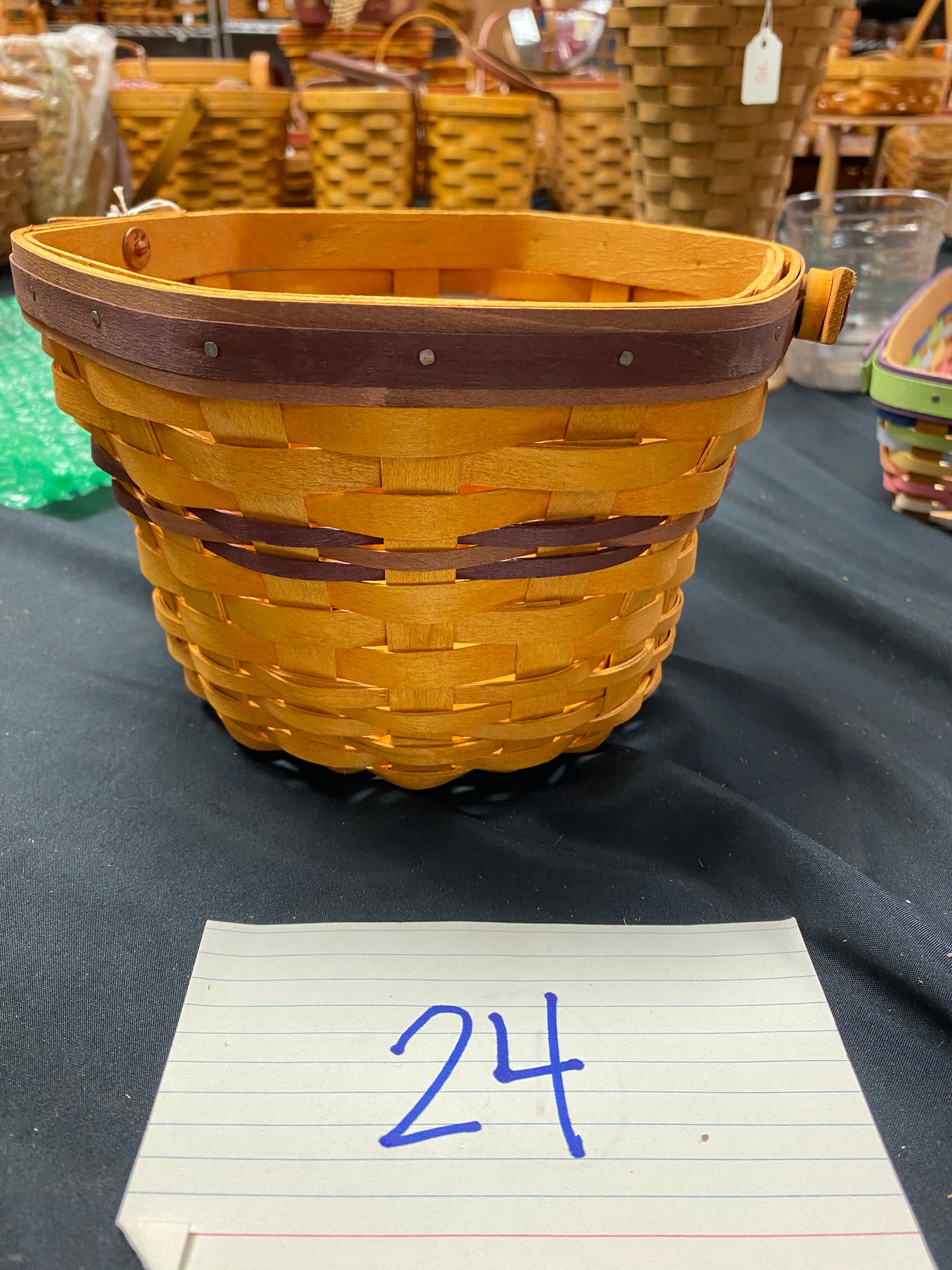 Longaberger morning glory basket