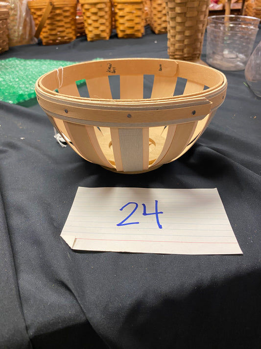 Longaberger bowl basket