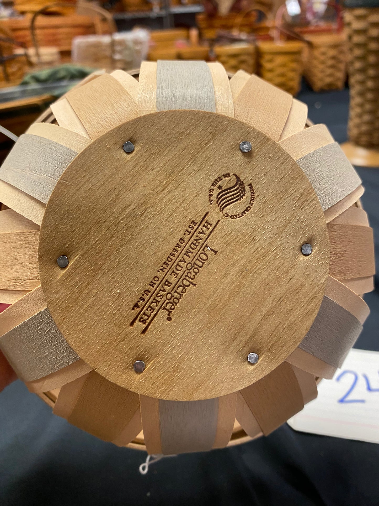 Longaberger bowl basket