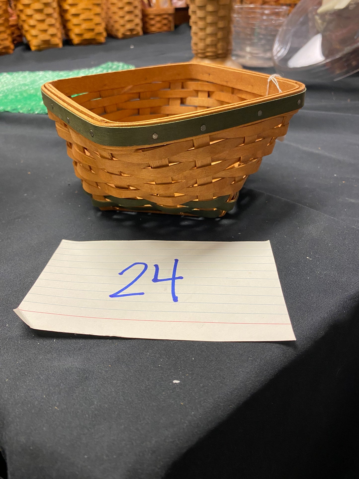 Longaberger lucky twist basket