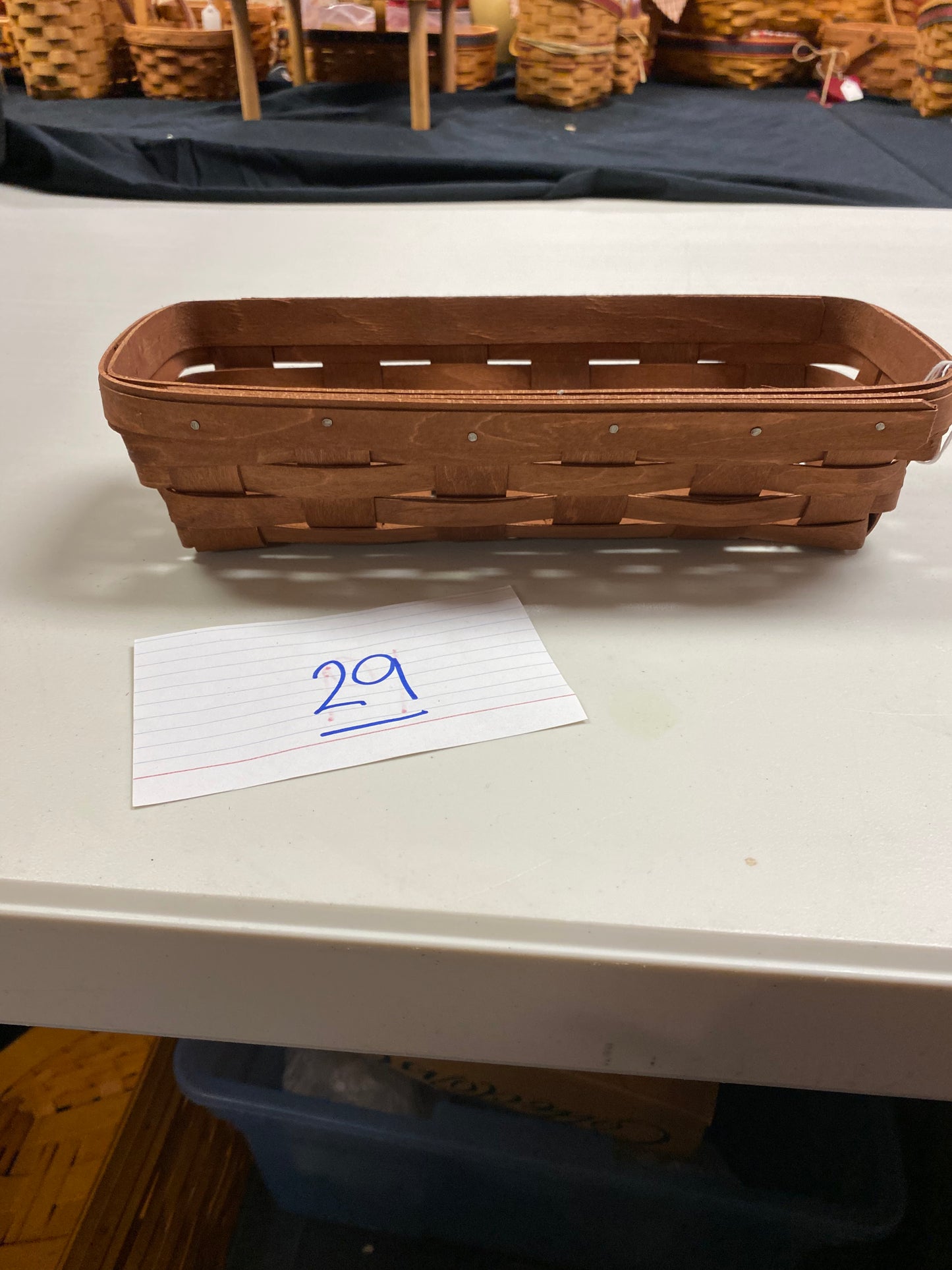 Longaberger cracker basket