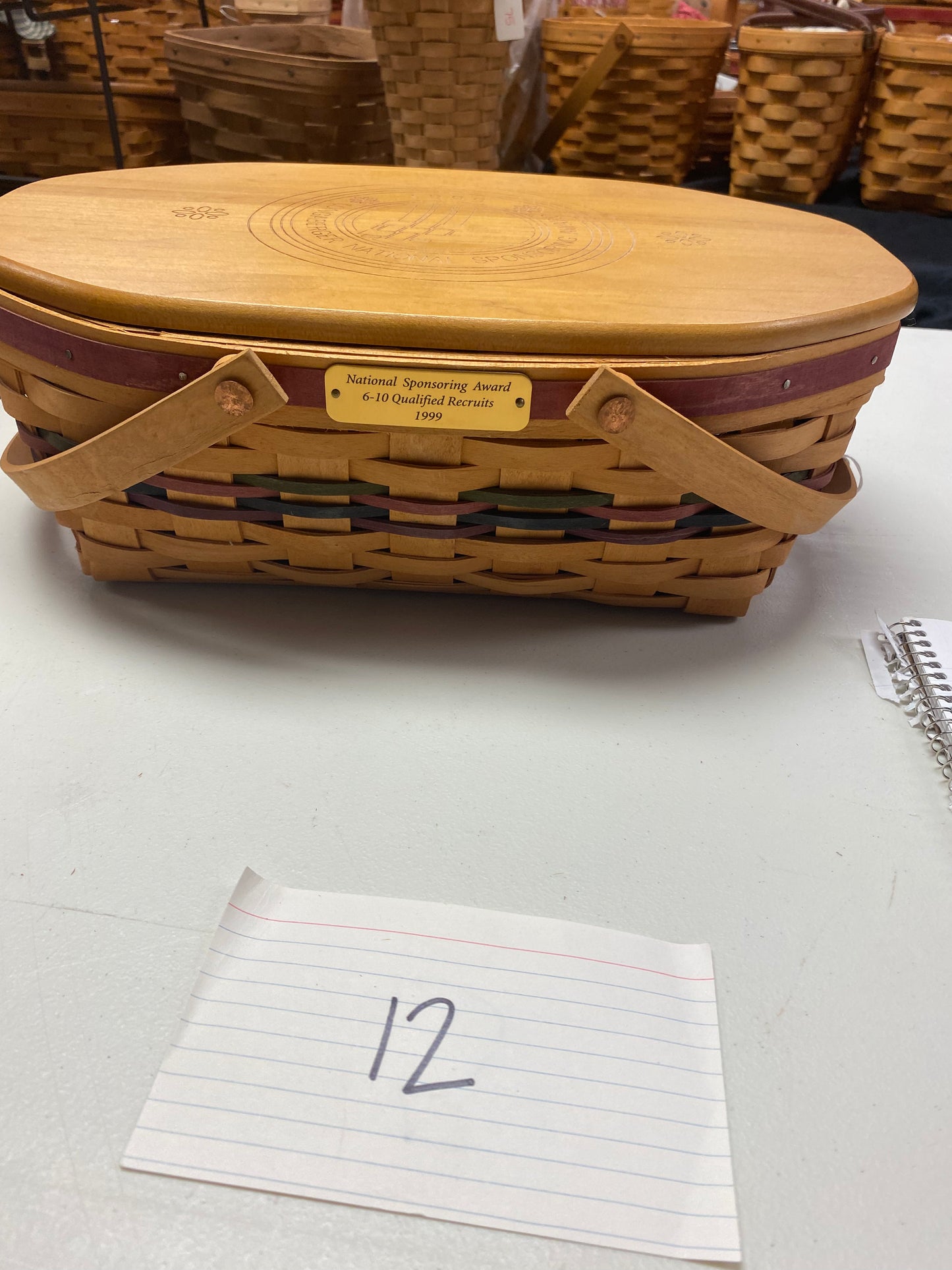 Longaberger 1999 recruit basket