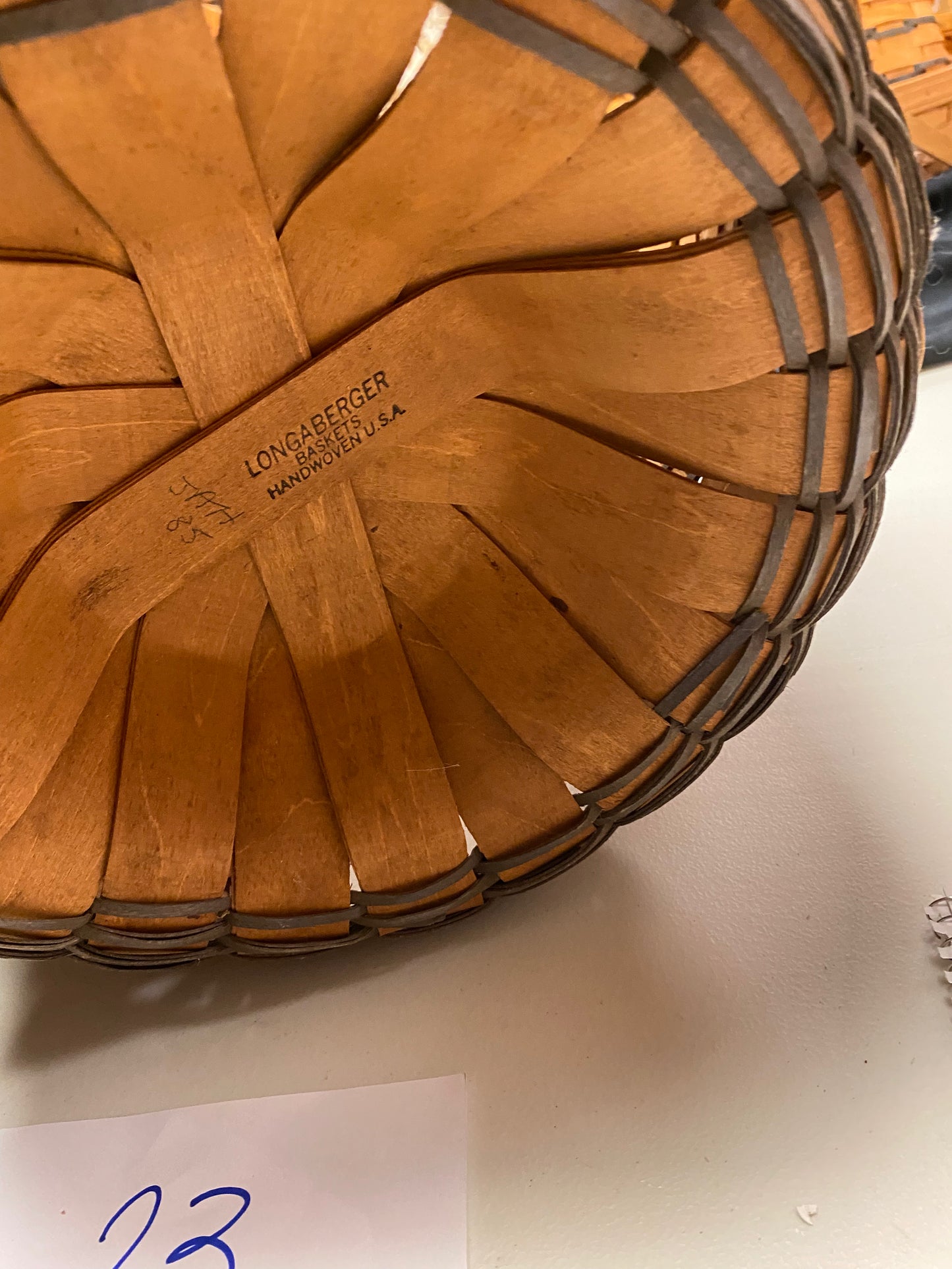 Longaberger 1985 Apple basket