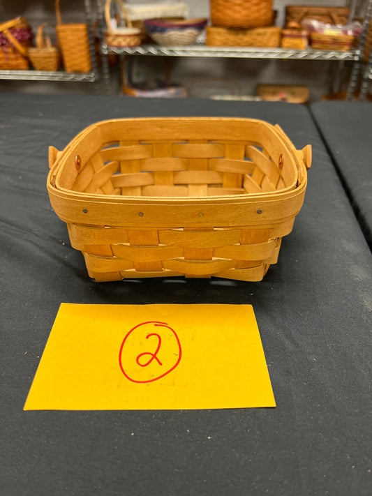 Longaberger small berry basket