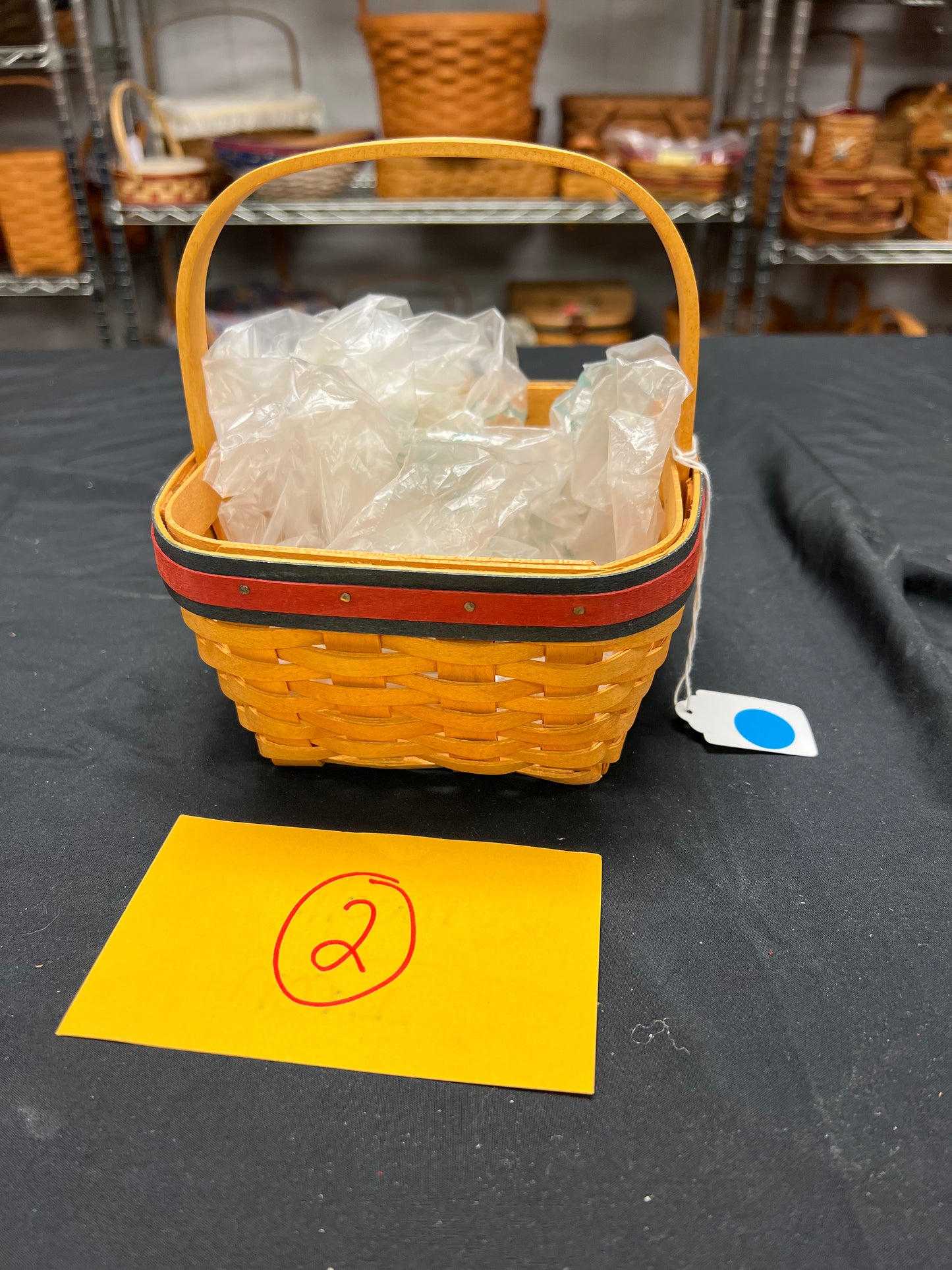 Longaberger strawberry basket