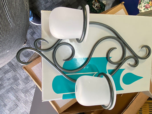 Partylite wall sconce