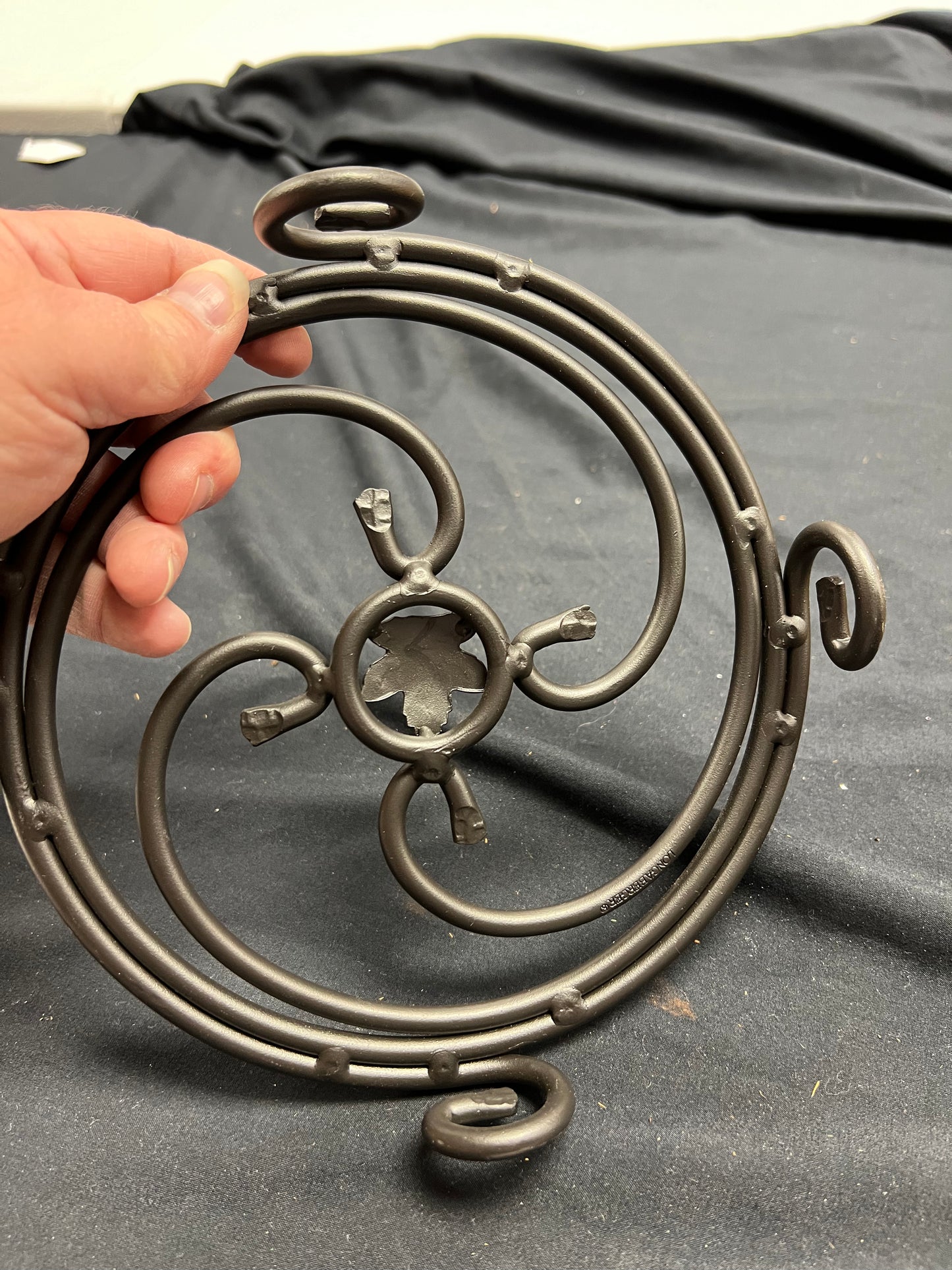 Longaberger wrought iron trivet