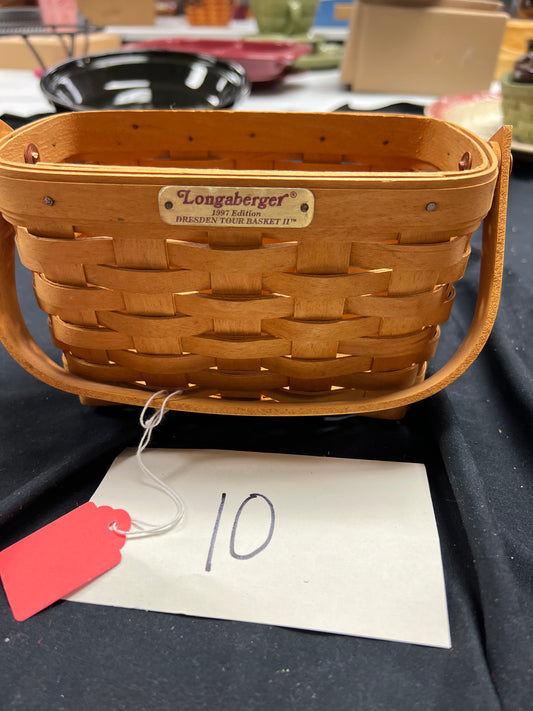 Longaberger 1997 Dresden tour II basket