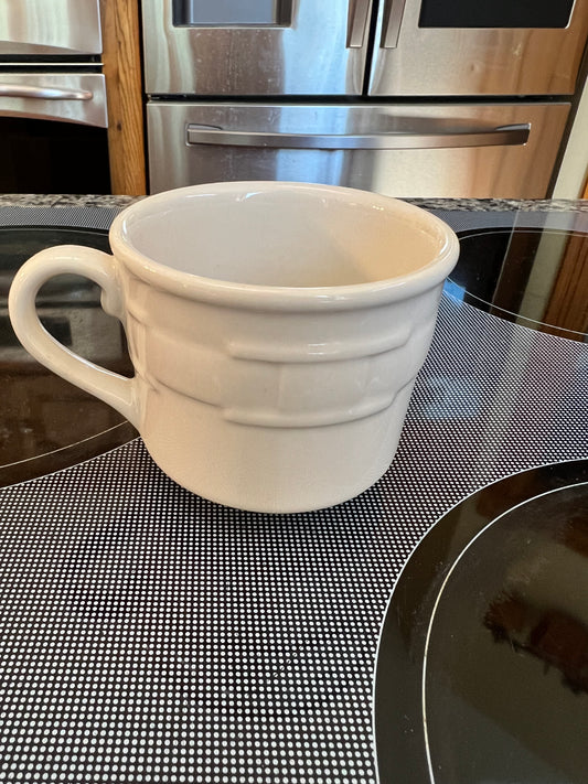 Longaberger teacup in ivory