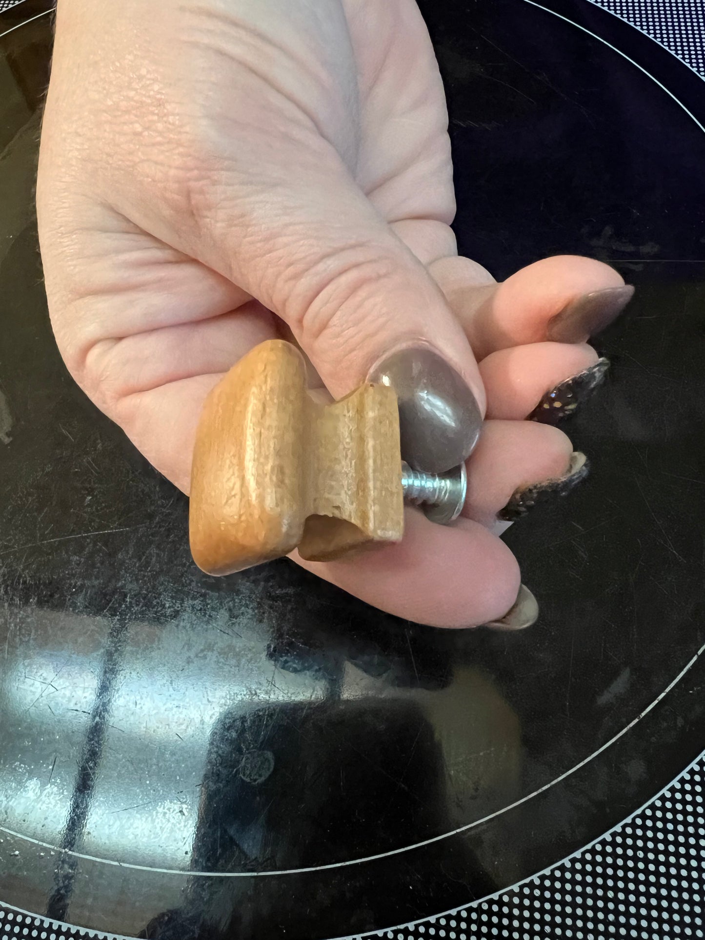 Longaberger square knob