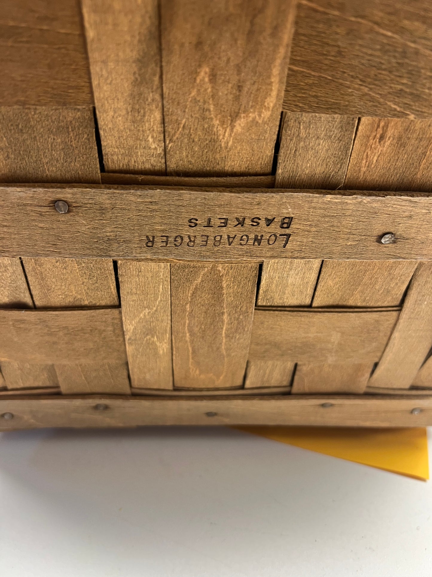 Longaberger pie basket with riser