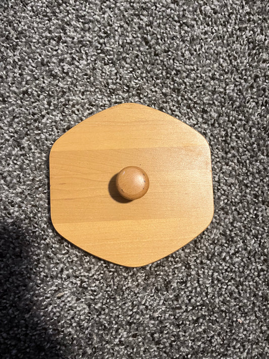 Longaberger Hexagon Lid – 5.25"