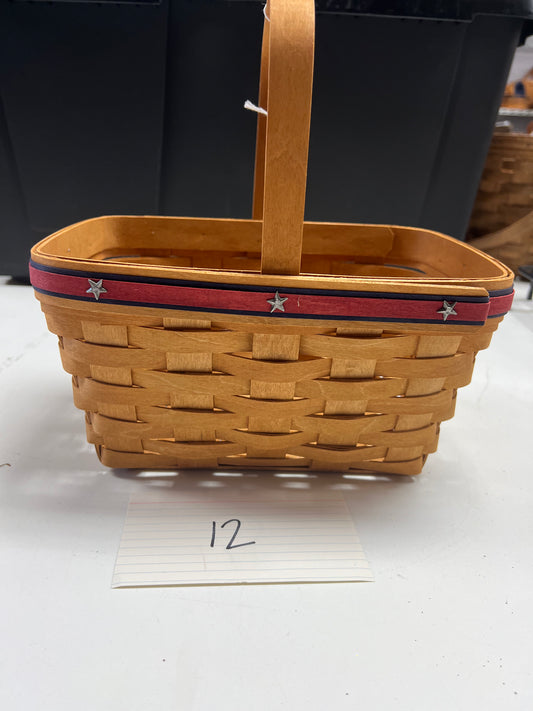 Longaberger signed spring basket