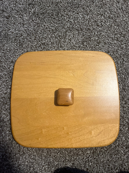 Longaberger lid 10.25”W x 9.25”L