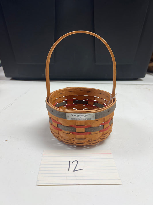 Longaberger 1997 Inaugural basket