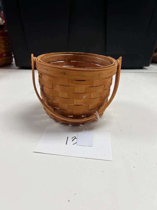 Longaberger Small fruit basket with protector