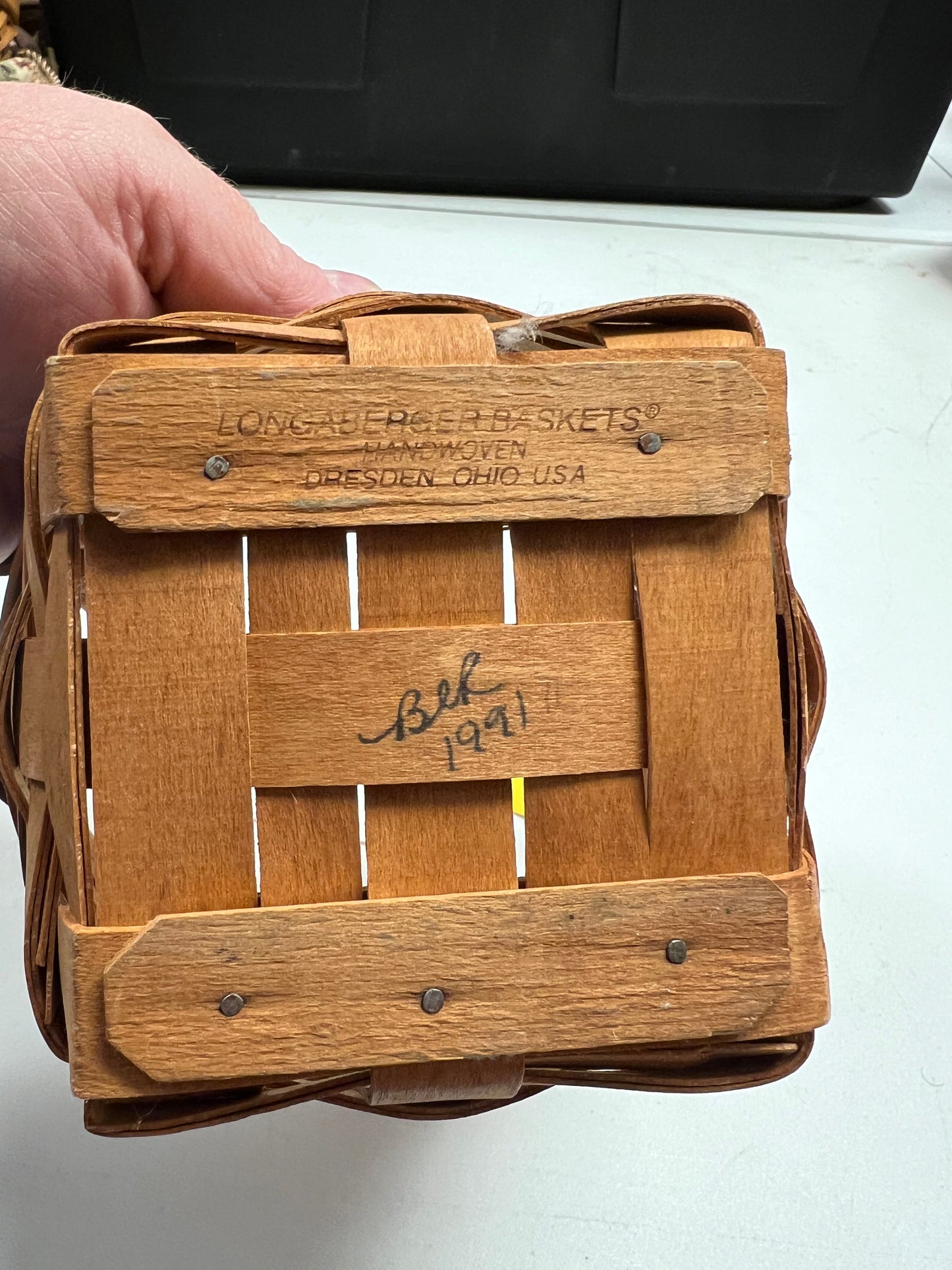 Longaberger laurel basket