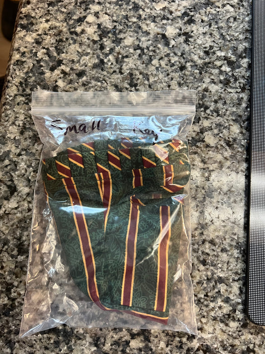 Longaberger Small key liner in imperial stripe