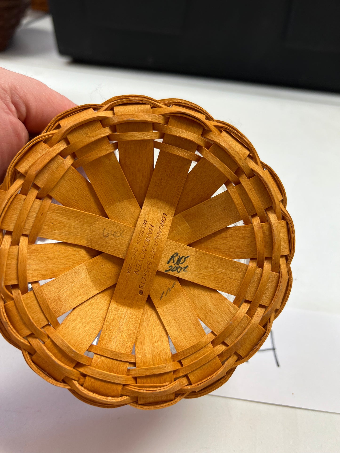 Longaberger Saffron Basket