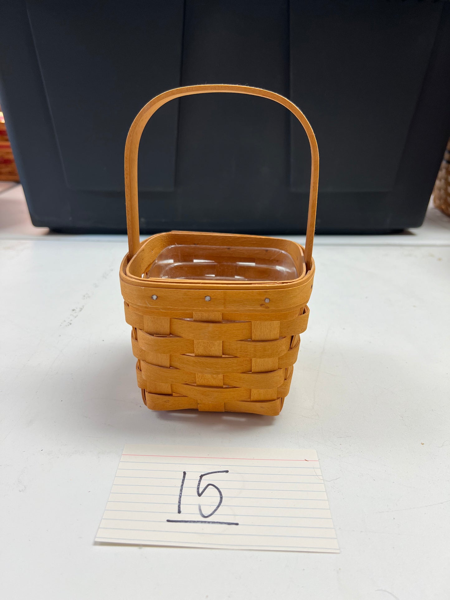 Longaberger Small Peg Basket with Protector