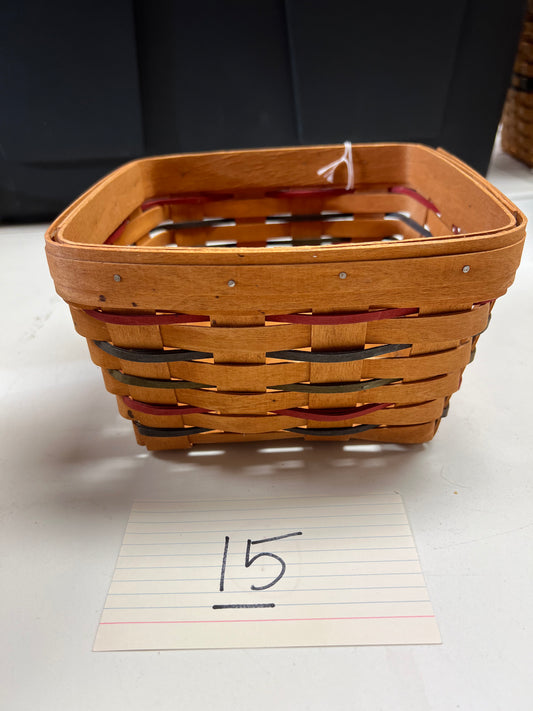 Longaberger woven traditions medium berry basket