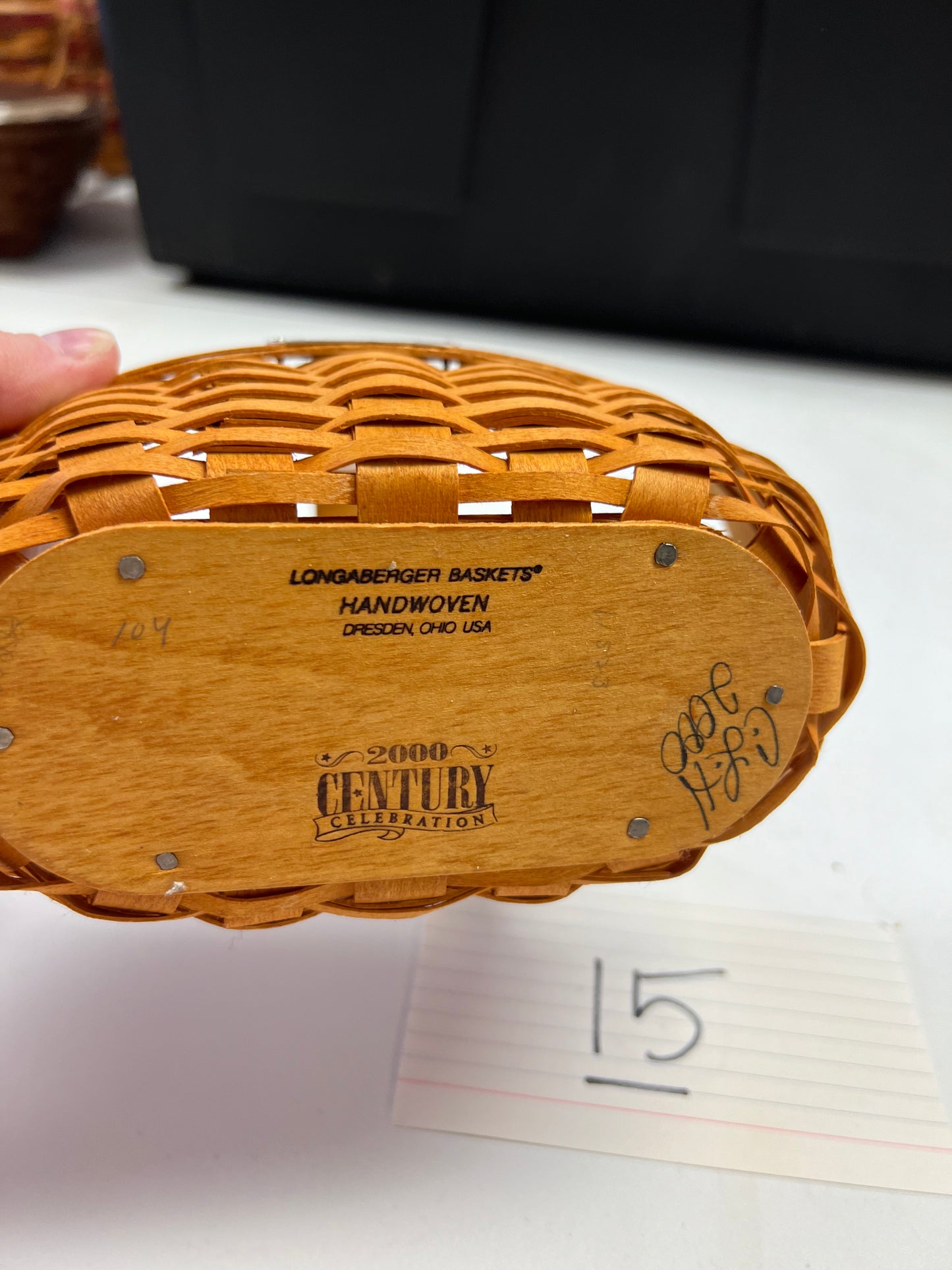 Longaberger cheers basket