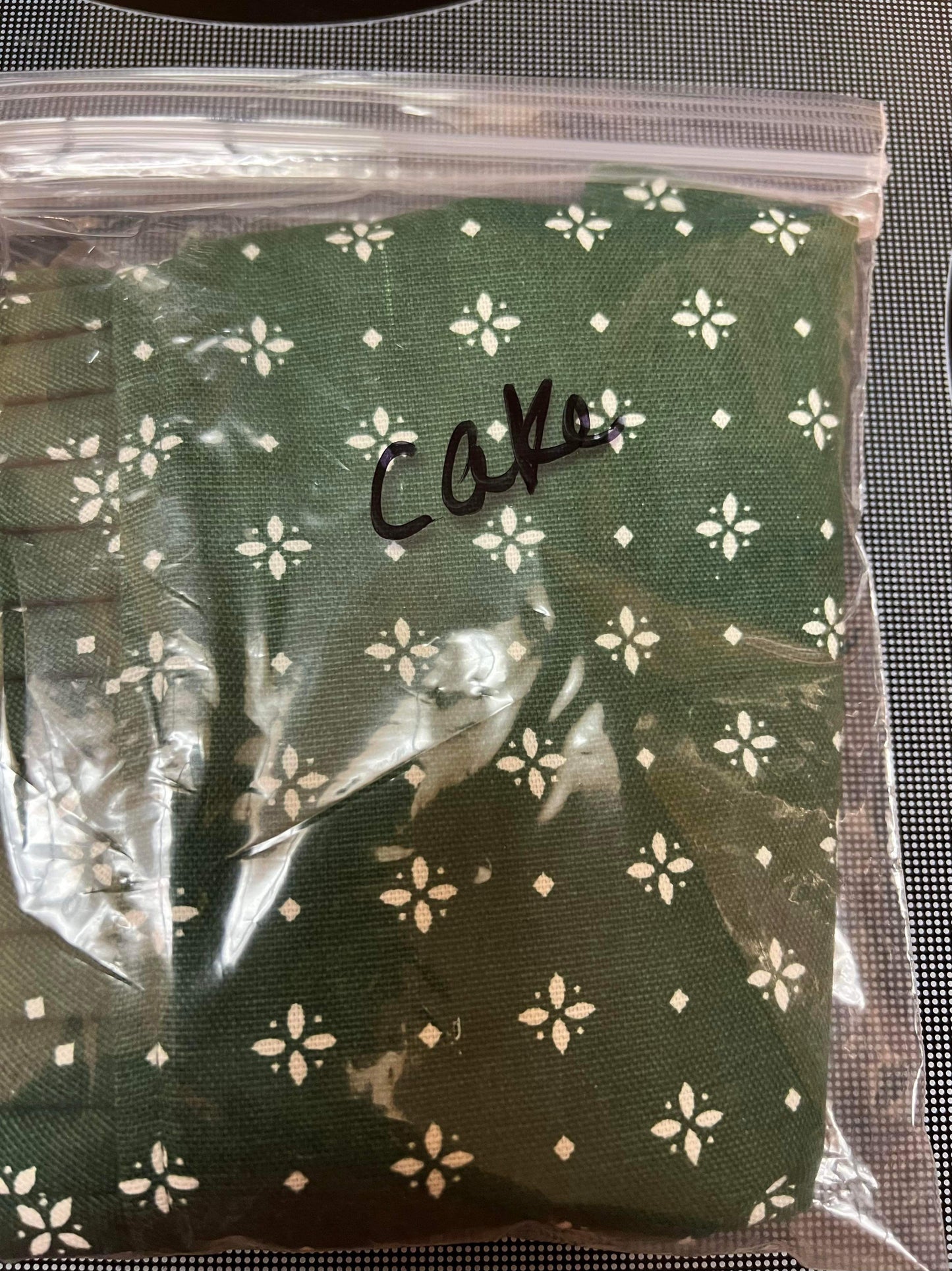 Longaberger Cake Liner in Heritage Green